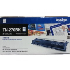 兄弟TN-270BK黑色墨粉盒DCP-9010CN MFC-9120CN 9320CW HL-3040CN