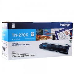 兄弟TN-270C青色墨粉盒DCP-9010CN MFC-9120CN 9320CW HL-3040CN