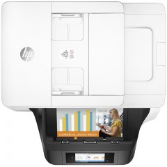 HP惠普OJ Pro 8730彩色喷墨打印机A4无线复印扫描传真一体机自动双面