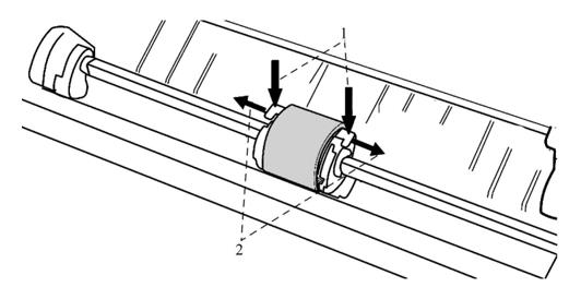 打印机硒鼓内搓纸轮及其常见故障处理